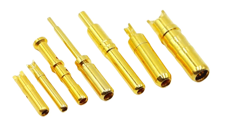 Gold plating has multiple improvements in pin performance