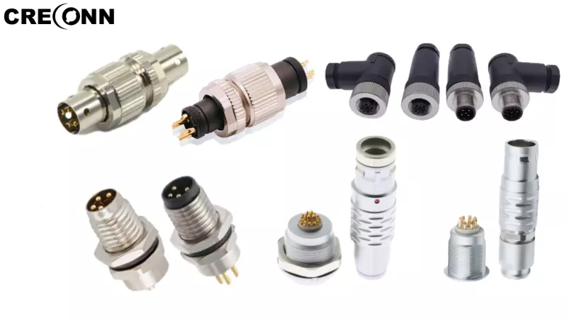 Push-Pull Self-Locking vs. M-Series Connectors: 4 Dimensions for Quick Selection