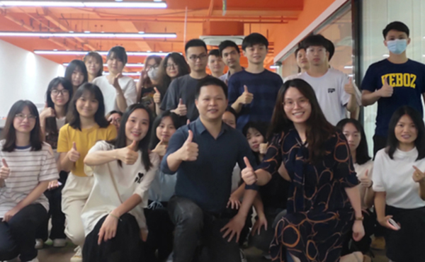 The first step:Sales team