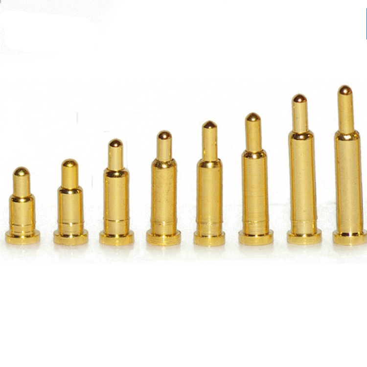 Factory Direct Sale Smt C3604 Standard 5V2A In-Mold Injection 12V 2A Single Pin Gold Plated Waterproof Pogo Pin Connector