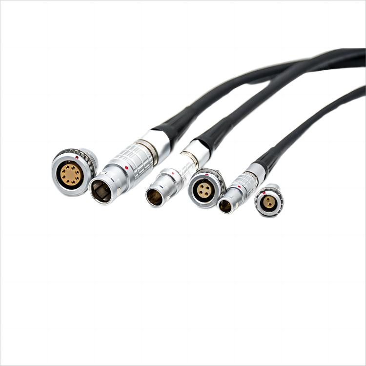 0B 1B 2B 3B circular connector female male straight plug with female receptacle PCB mount type electric connector