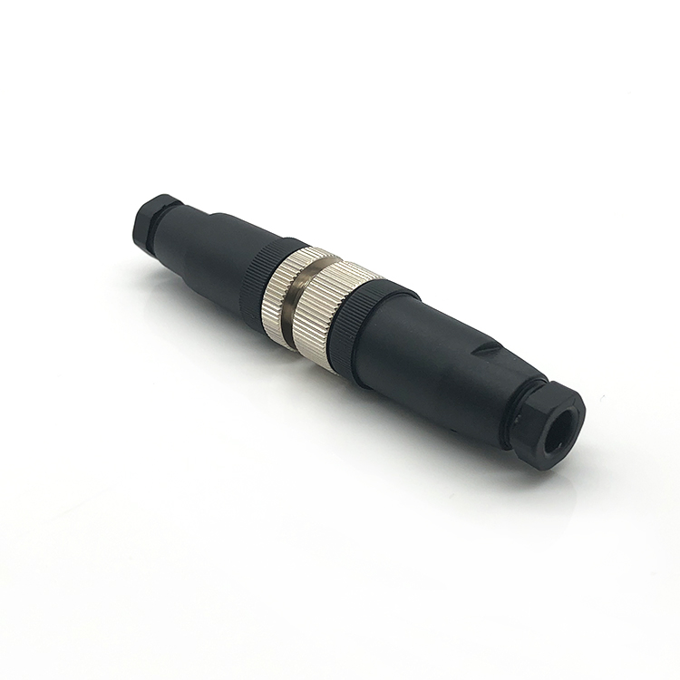 m12 circular waterproof 3 4 5 pin sensor male female circular plug cable m12 connector