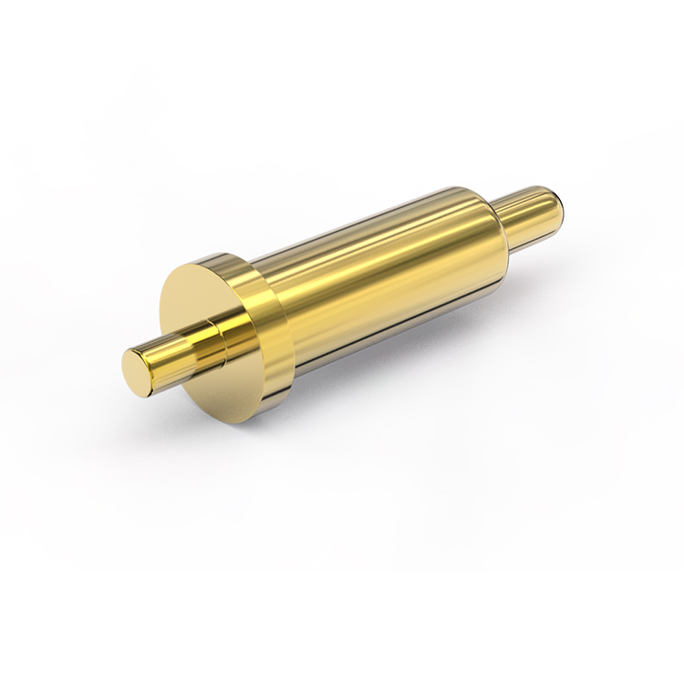 bicycle height double flat threaded screw pad circular contact ended small 2.5mm/20 smt smd male magnet pogo pin connector